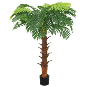 Artificial Cycas Palm with Pot 63" Green