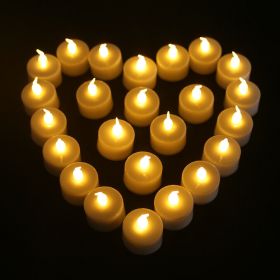 72x LED Tea Lights Candles Battery Operated Flickering Flameless Realistic Tealight