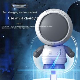 Spaceman Astronaut Summer Halter Mini Handheld Fan Adjustable Wind