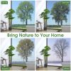 4 Feet Artificial Tree Artificial Monstera Palm Tree Fake Plant