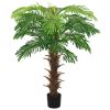 Artificial Cycas Palm with Pot 55.1" Green