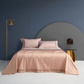 Cotton Single Bed Sheet Pillowcase Three Piece Set (Option: Color11-48x74x2)