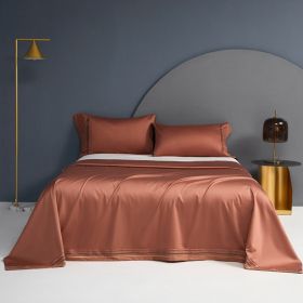Cotton Single Bed Sheet Pillowcase Three Piece Set (Option: Color9-245x250)