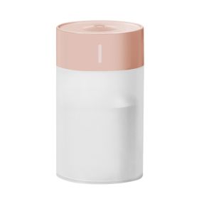 Bedroom Car Ultrasonic Aromatherapy Air Humidifier (Option: Pink-USB)