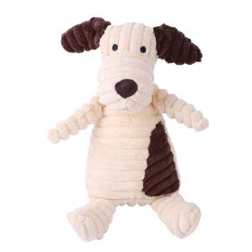 Household Fashion Dog Sounding Toy (Option: White Dog)
