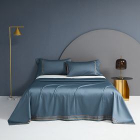 Cotton Single Bed Sheet Pillowcase Three Piece Set (Option: Color13-245x250)