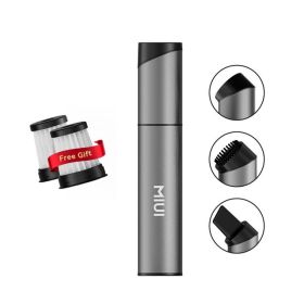 MIUI Mini Vacuum Cleaner Small Handheld Vacuum Cordless USB (Option: Light Grey-USB)