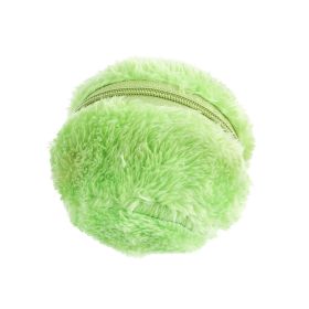 Cat Dog Teddy Interactive Relieving Stuffy Electric Pet Plush Toy Ball (Option: Green-Color Box)