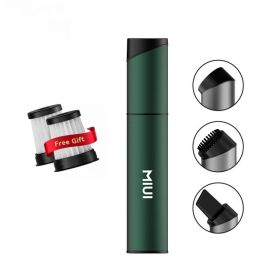 MIUI Mini Vacuum Cleaner Small Handheld Vacuum Cordless USB (Option: Green-USB)