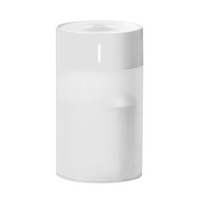 Bedroom Car Ultrasonic Aromatherapy Air Humidifier (Option: White-USB)