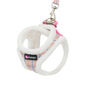 Cat Pulling Rope Anti Breaking Loose For Outdoor Use (Option: Pink Blue Plaid-S)